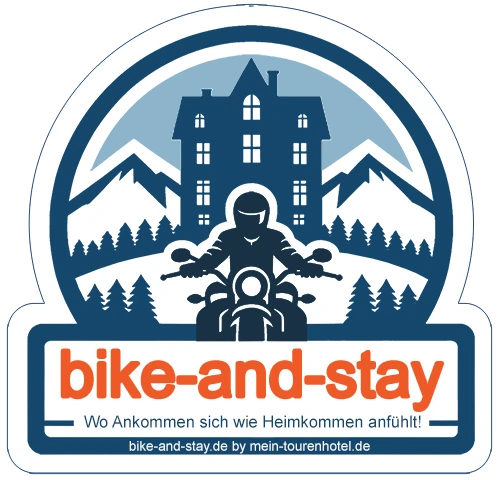 Bike-and-Stay Motorradhotels Übersichtskarte